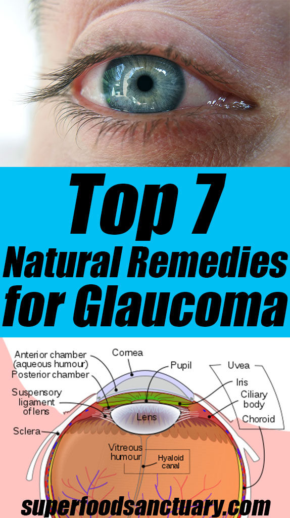 Use these 7 natural remedies for glaucoma consistently to reduce eye pressure and keep your eyes healthy overall.