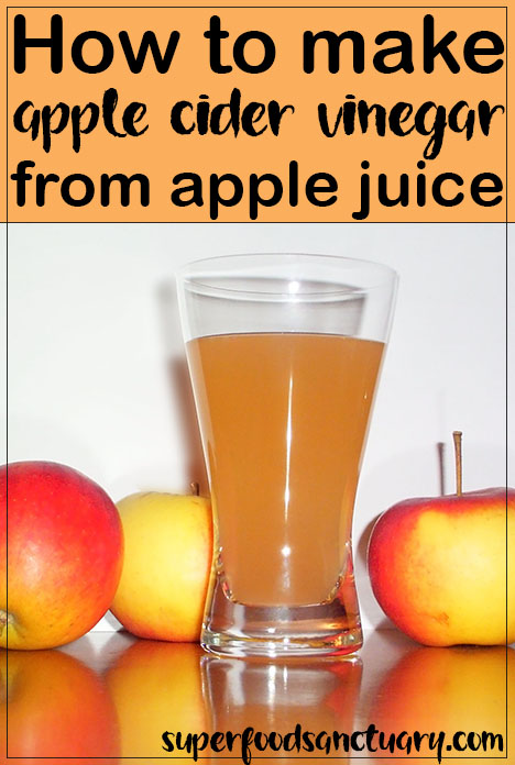 If you go online, you can find lots of tutorials on how to make apple cider vinegar at home. However, all these recipes use fresh apples or apple pulp from juicing. In this article, we want to show you how to make apple cider vinegar from apple juice!