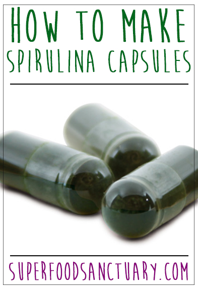 Do you want to learn how to make spirulina capsules? It's really simple! Read on to find out!