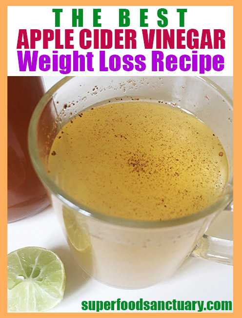 Apple cider vinegar is one of the best remedies for weight loss. In this article, I want to share with you guys an easy apple cider vinegar recipe for weight loss!