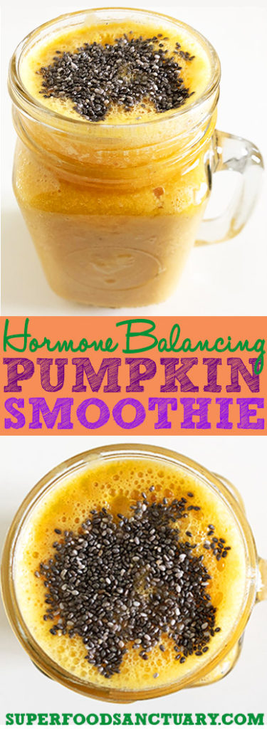 Use this hormone balancing smoothie recipe to make yourself a heavenly tasting & healthy drink to get your hormones in check!