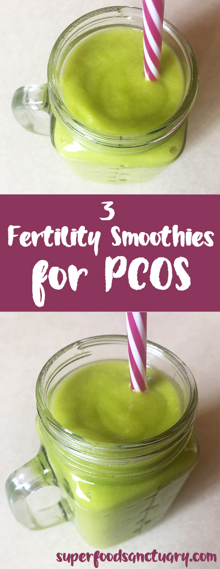 Trying to fall pregnant with PCOS? Prepare your body by drinking any of these 3 fertility smoothies for PCOS. A fertility smoothie a day can help boost your chances of getting pregnant faster naturally!