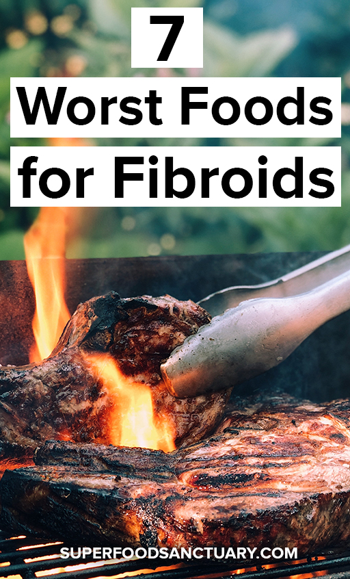 Here’s a list of 7 foods to avoid if you have fibroids to help get rid of them faster, while preventing more from developing! 