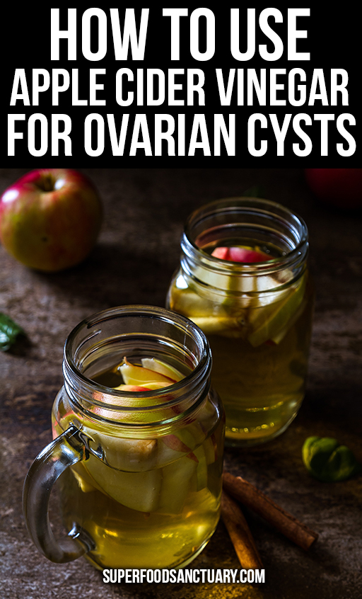 Ovarian cysts are fluid-filled sacs that form in the ovary. They are common and usually form during ovulation. However, some can grow big and become inflamed, causing pain and discomfort. Luckily, there are some natural remedies to try help manage these symptoms and reduce your ovarian cyst. Let’s learn how to use apple cider vinegar for ovarian cysts in this article. 