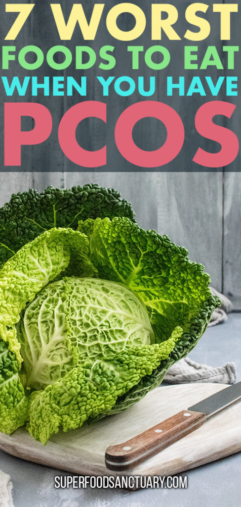 Knowing the worst foods to avoid if you have PCOS can help you promote ovulation in the body, regulate periods, solve infertility issues, reduce acne and so much more. Lets see the top 7 foods to avoid if you have PCOS below: