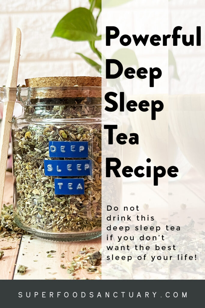 Do not drink this deep sleep tea blend if you don’t want the best sleep of your life! 😴💤🛌🥱🛏️😳😱🤩🤯☕️🫖🍵