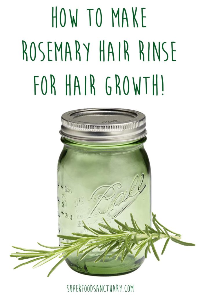 Rosemary is a well-known culinary herb but it’s also been used as a hair rinse by women in the Mediterranean region! I will show you how to make rosemary hair rinse for hair growth below.