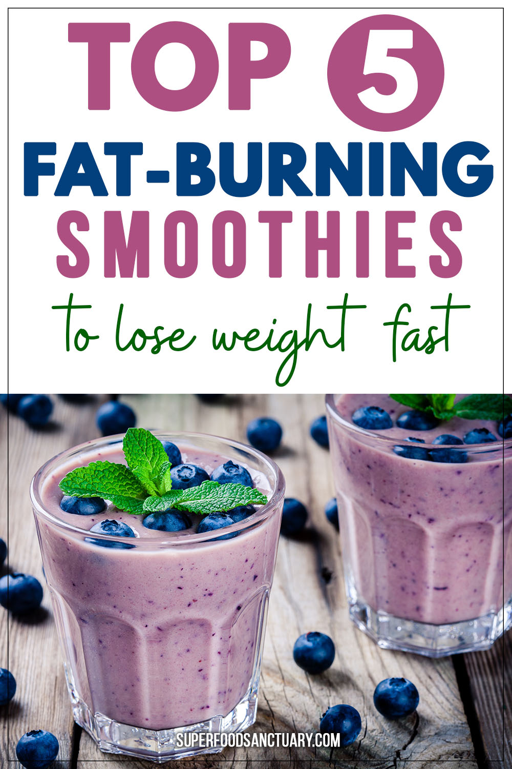 FAT BURNING SMOOTHIES FOR WEIGHT LOSS 