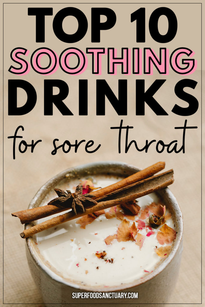 Atchoo! ‘Tis the season for colds and getting sick…Not to worry though, there are some soothing drinks for sore throat, colds, cough and sneezing, that can make you feel better. Try any of the recipes below to find relief: