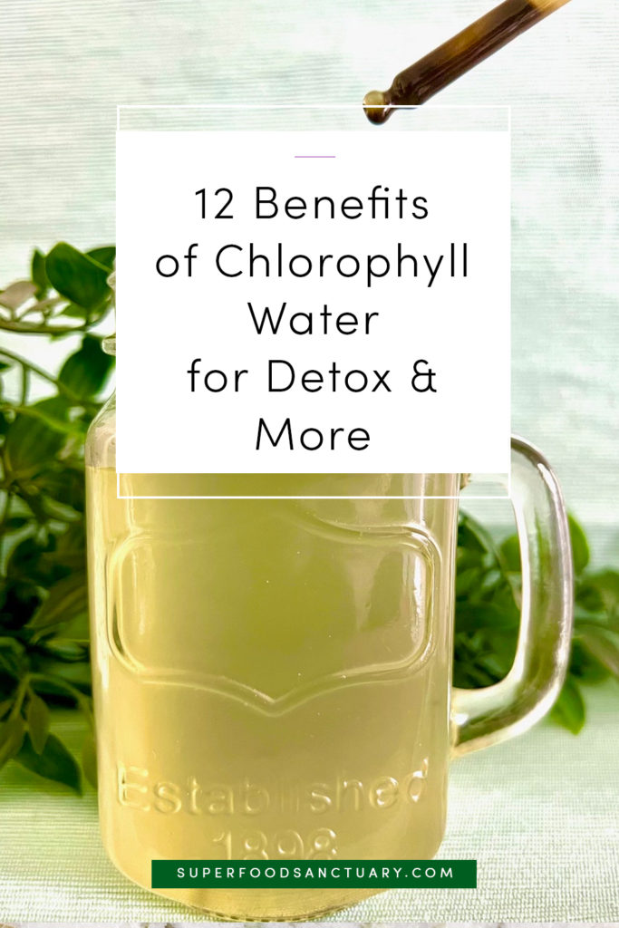 12 Benefits Of Chlorophyll Water For Detox Skin Body Odor Weight Loss And More Superfood