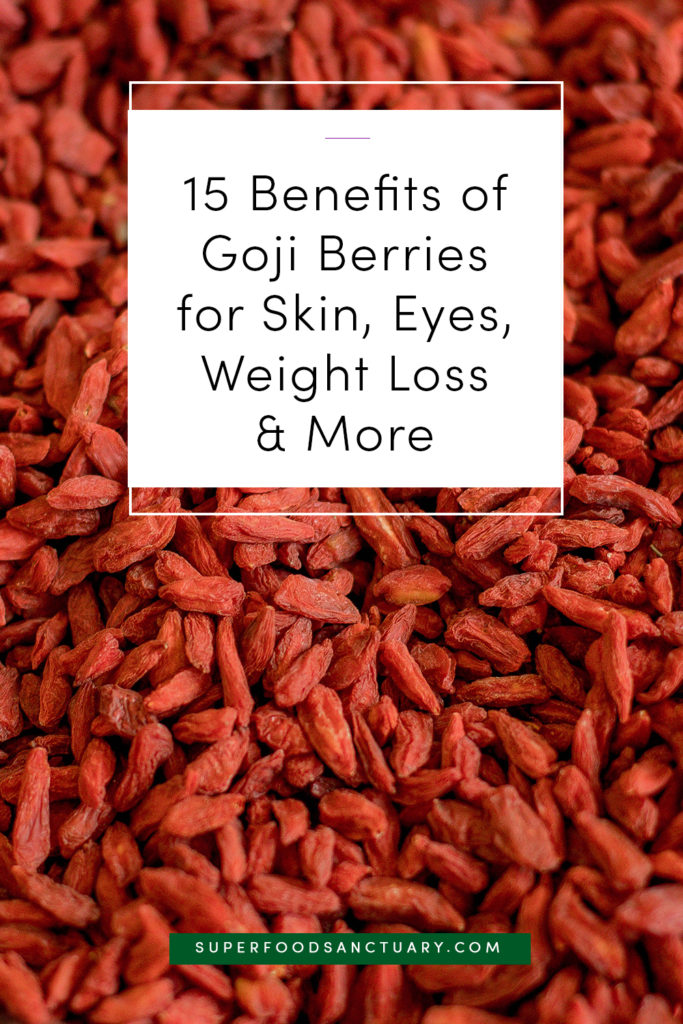 You simply need to know more about this amazing superfood! Uncover the top 15 benefits of goji berries for skin, eyes, weight loss & more! 