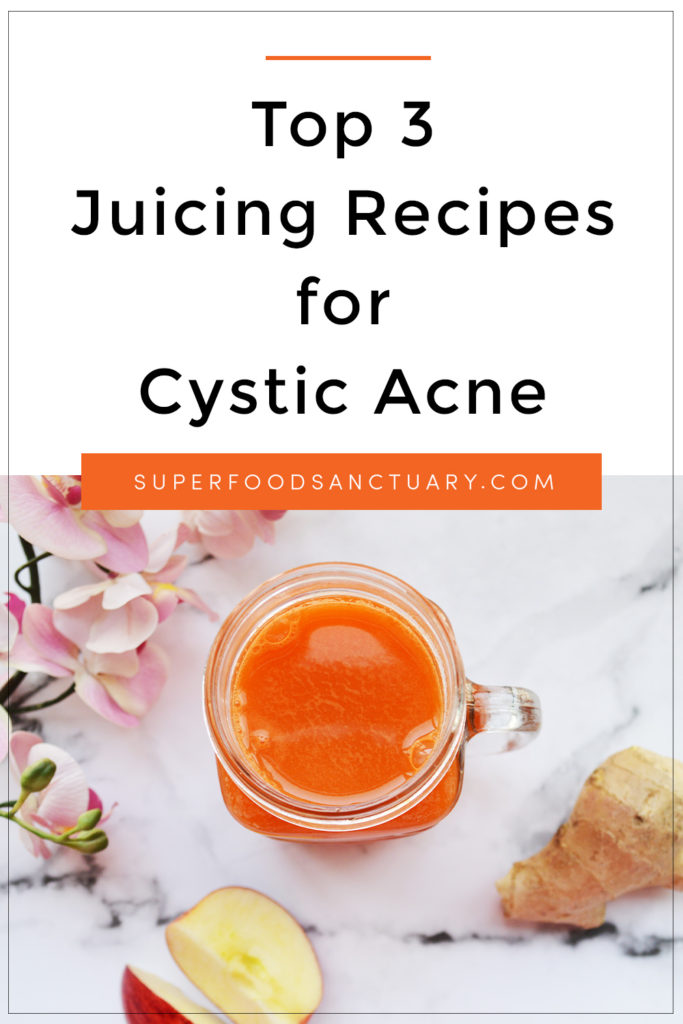 Have you tried any juicing recipes for cystic acne? Who knows, they might be your holy grail that finally gets rid of those painful bumps…