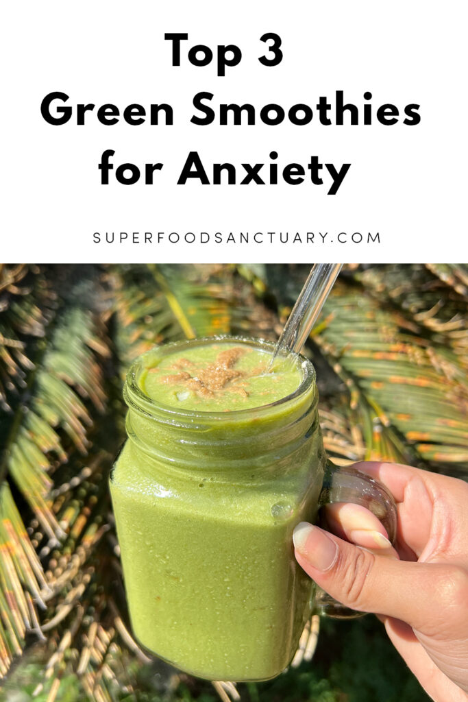 Have you ever thought of having green smoothies for anxiety? I didn’t, until I actually had one early in the morning before I started my day. It was delicious and filling but what I didn’t expect was that it really worked for my anxiety. Like what’s in this magic?! Read on to see! 