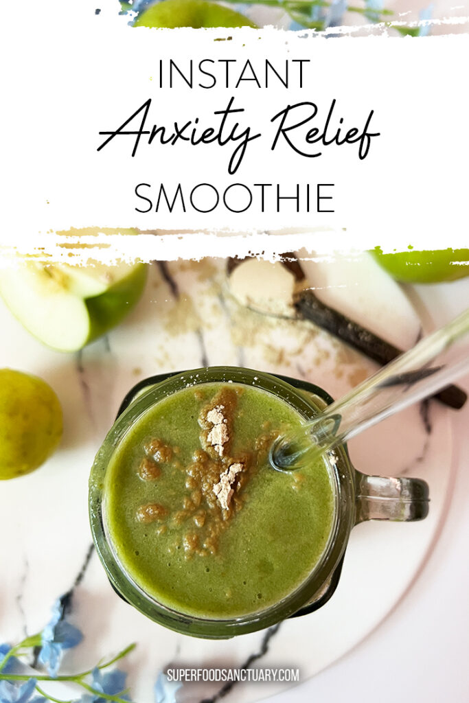 Have you ever thought of having green smoothies for anxiety? I didn’t, until I actually had one early in the morning before I got ready for the day. It was delicious and filling but what I didn’t expect was that it really worked for my anxiety. Like what’s in this magic?! Read on to see! 