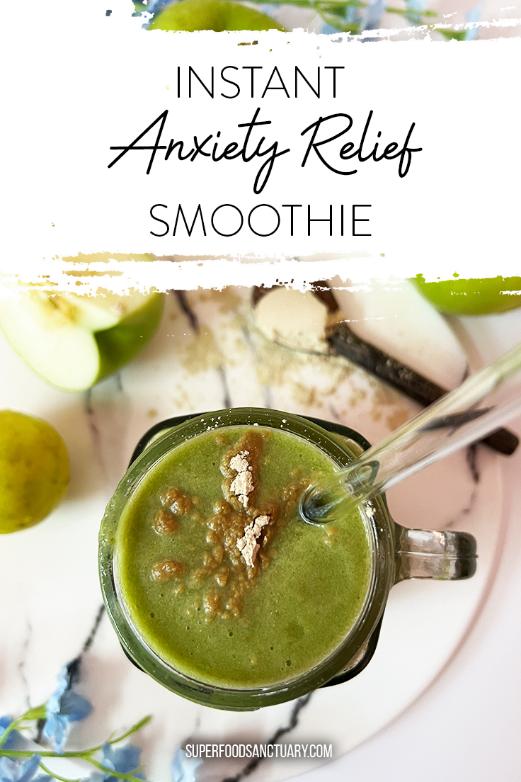 3 Calming Green Smoothies For Anxiety   Superfood Sanctuary