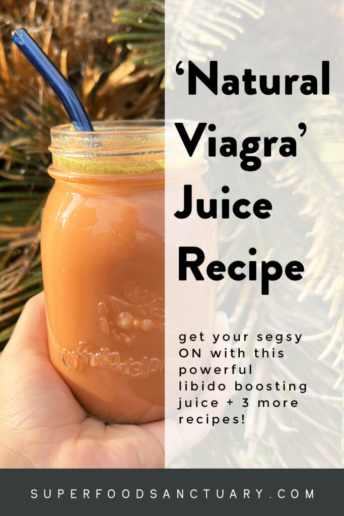 Did you know you can make your very own natural Viagra right in your kitchen? Something that’s totally safe yet works all the same! Try these top 4 best libido juice recipes and see what I mean!