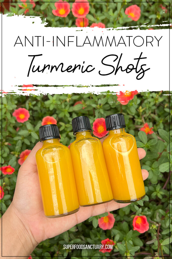 Did you know you can make your own powerful immune boosting turmeric ginger shots without a juicer? Keep your immune system strong all year round with this easy yet effective recipe! 🤩