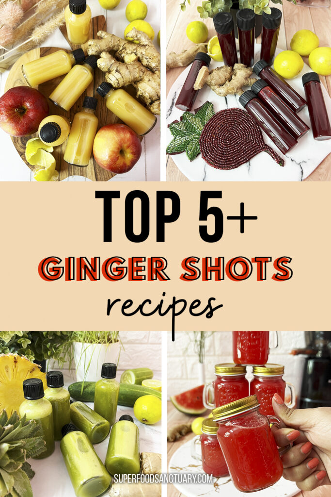 Now that the weather is getting colder and every one is beginning to get the sniffles, it's time to make your own healthy ginger shots! Here are five easy recipes to get you started! 