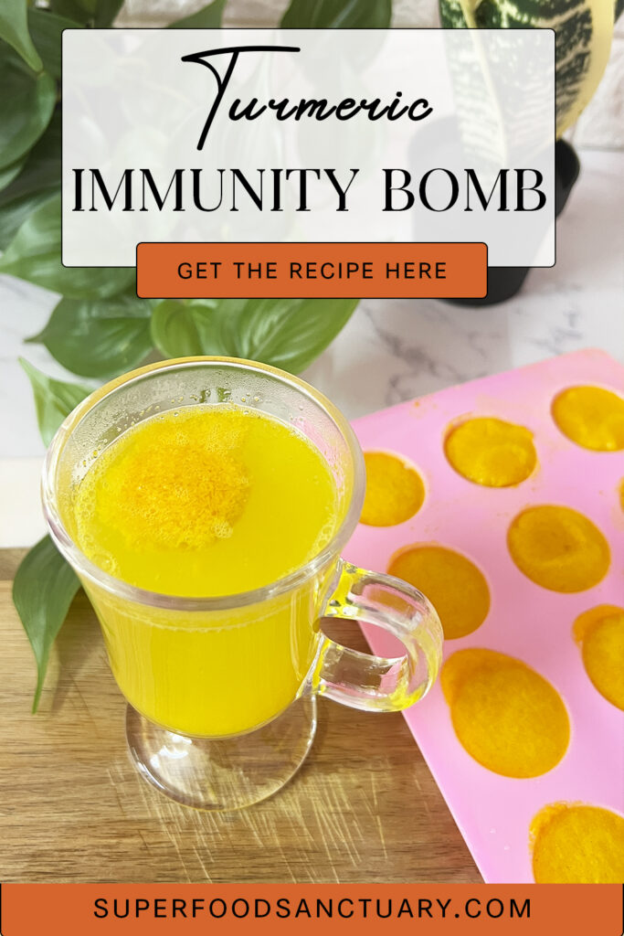 This immunity bomb contains lemon, ginger and turmeric – 3 ingredients that are known to be cleansing, inflammation-fighting, pain-relieving and detoxifying. Let’s see each of their benefits below: