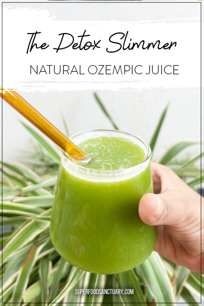 I’m so excited to share these 3 natural ozempic juice recipes for weight loss for anyone that’s trying to lose weight fast!