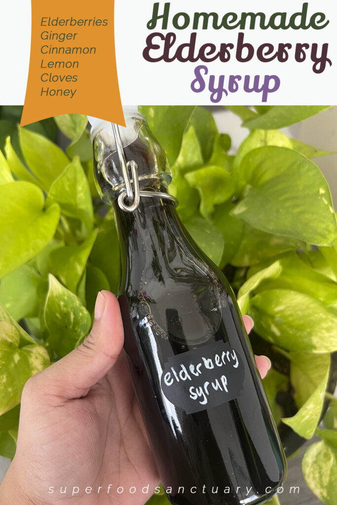 I routinely make elderberry syrup for my family because of how powerful it is against coughs, colds and respiratory infections. Learn how to make homemade elderberry syrup in this article! 
