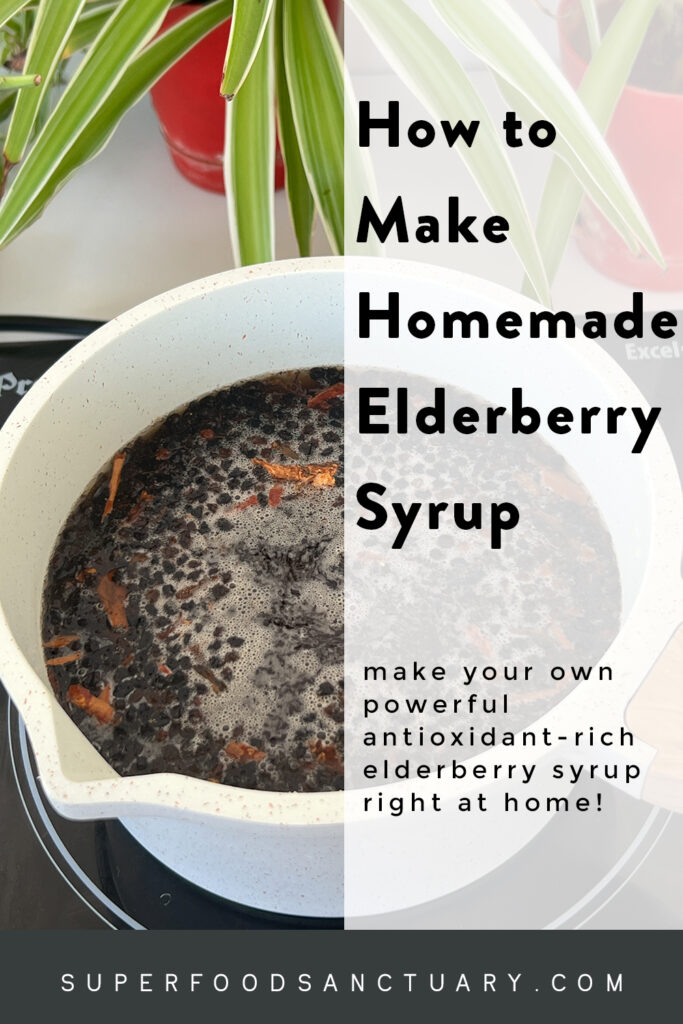 I routinely make elderberry syrup for my family because of how powerful it is against coughs, colds and respiratory infections. Learn how to make homemade elderberry syrup in this article! 